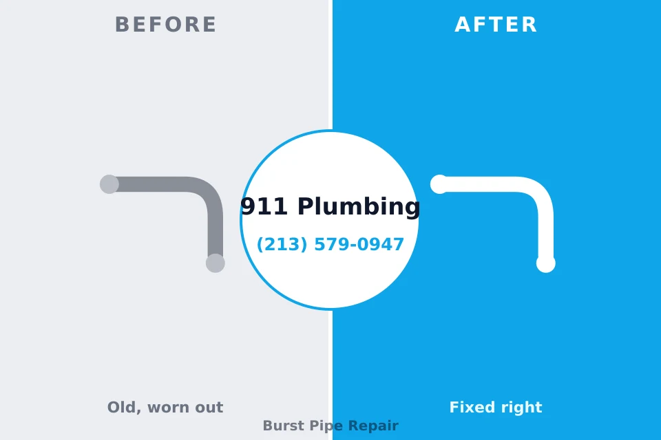 Before and after: plumbing company King City, OR